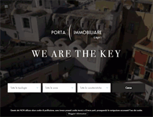 Tablet Screenshot of portaimmobiliarecapri.com